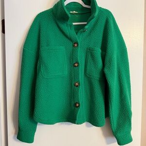 JODIFL Teal Fleece Jacket
